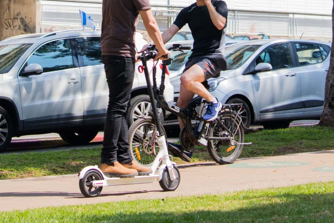 Tel,Aviv,Rothschild,Street,,April,28,2018,,Unidentified,Men,Riding